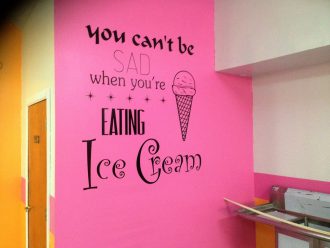 Mimis Ice Cream Wall Decal Orig